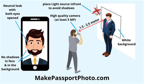 Create photo for Philippines Passport 35x45 mm (3.5x4.5 cm).